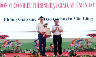 Tổng kết và trao giải cuộc thi “Đại sứ Văn hóa đọc” tỉnh Lạng Sơn năm 2022