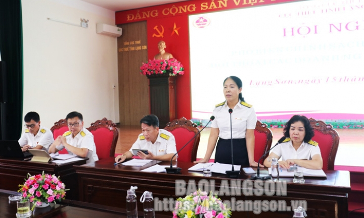 Hội nghị phổ biến chính sách thuế mới và đối thoại doanh nghiệp quý III/2022