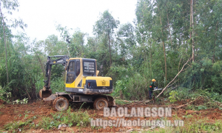 Thành phố Lạng Sơn cưỡng chế khắc phục hậu quả trong lĩnh vực đất đai