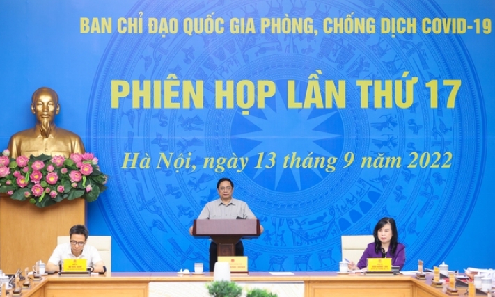 Thủ tướng Phạm Minh Chính chủ trì phiên họp Ban Chỉ đạo phòng, chống dịch COVID-19