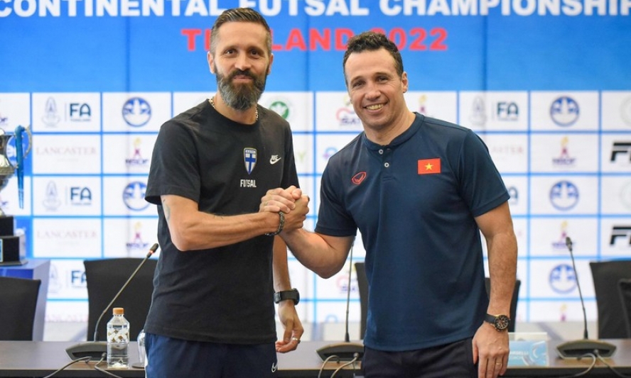 Huấn luyện viên Diego Giustozzi hy vọng đội tuyển futsal Việt Nam sẽ chơi tốt