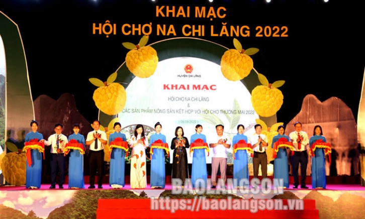 Khai mạc Hội chợ Na Chi Lăng năm 2022