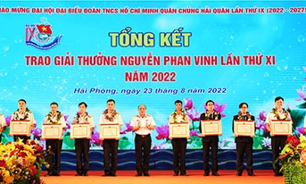 Giải thưởng Nguyễn Phan Vinh - Nơi ươm mầm khoa học của tuổi trẻ Hải quân