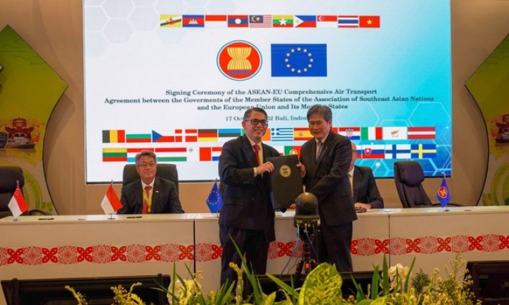 ASEAN và EU ký kết Hiệp định vận tải hàng không liên khối