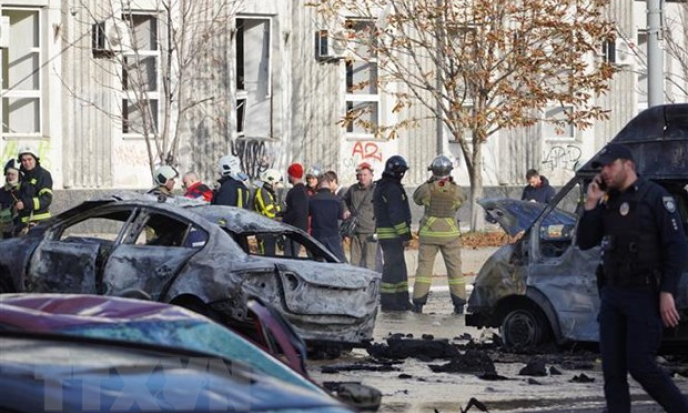 Ukraine: Chính quyền Thủ đô Kiev thông báo xảy ra một số vụ nổ