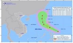 Bão Nalgae sẽ vượt qua miền Trung Philippines và đi vào Biển Đông