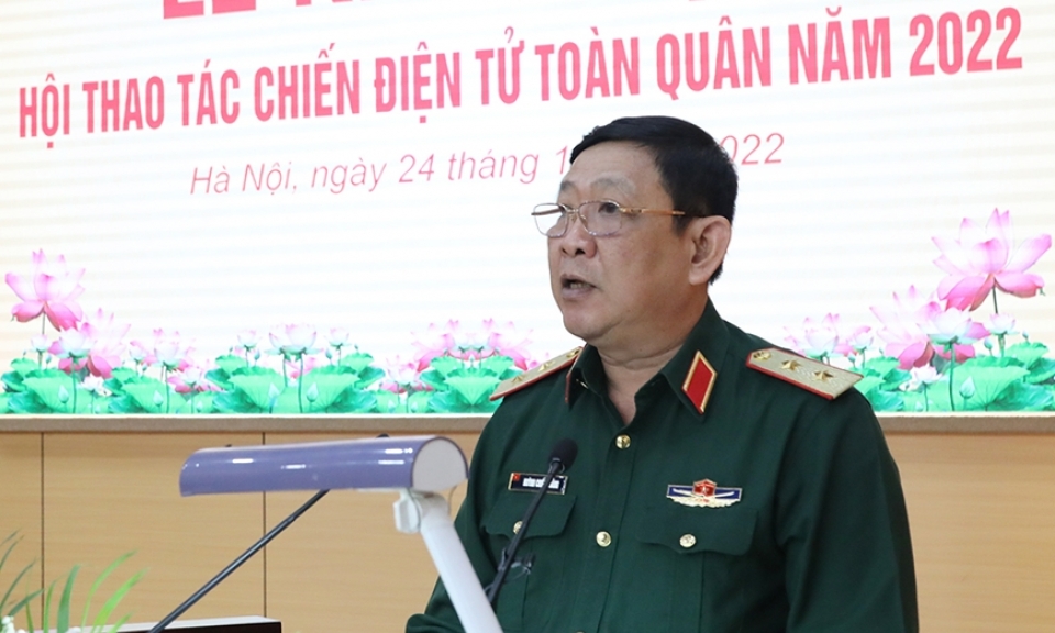 Khai mạc Hội thao Tác chiến điện tử toàn quân năm 2022