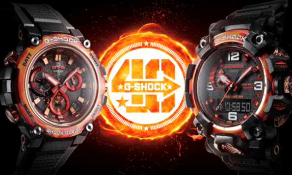 40 năm ra mắt thương hiệu G-SHOCK: Casio ra mắt đồng hồ Flare Red