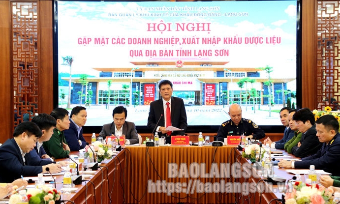 Gặp mặt các doanh nghiệp xuất nhập khẩu dược liệu