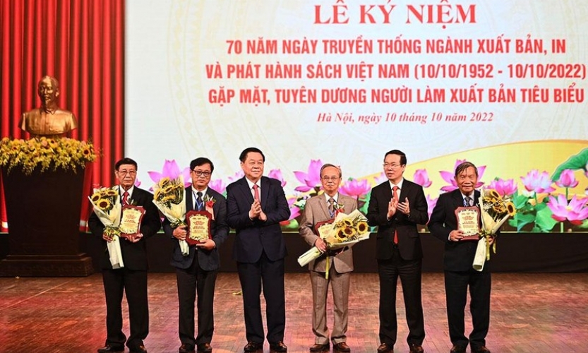 Kỷ niệm 70 năm ngày truyền thống ngành Xuất bản, In và Phát hành sách Việt Nam