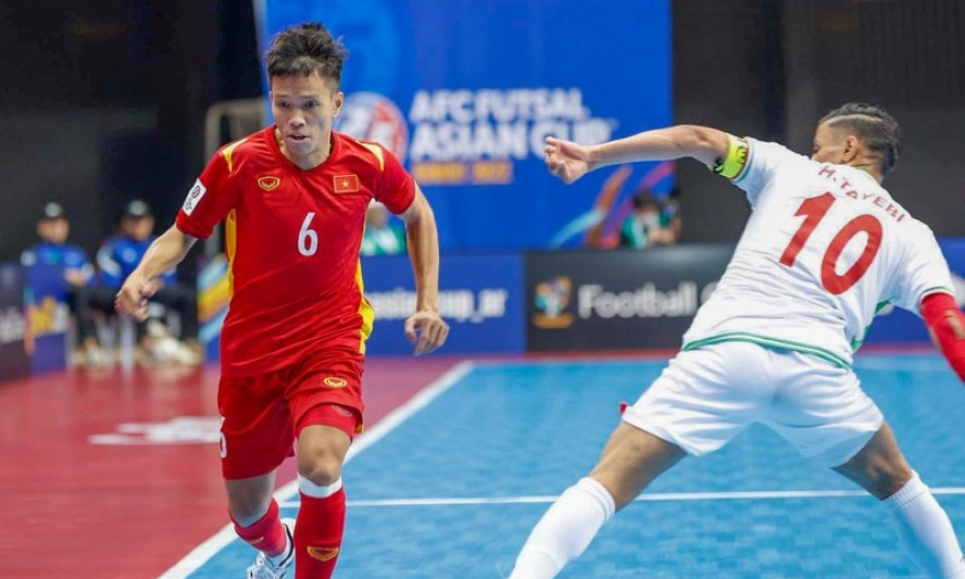 Đội tuyển futsal Việt Nam dừng bước tại Tứ kết futsal châu Á