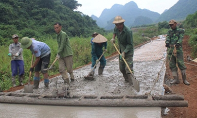 Thực hiện tiêu chí giao thông: Dồn lực những tháng cuối năm