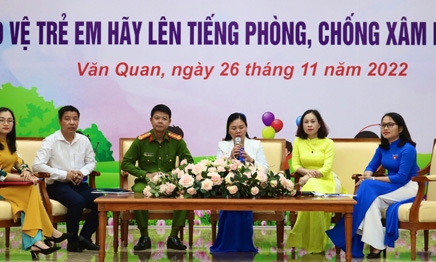 Văn Quan tổ chức diễn đàn trẻ em năm 2022