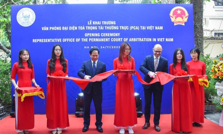 Khai trương Văn phòng đại diện Tòa trọng tài thường trực (PCA) tại Hà Nội