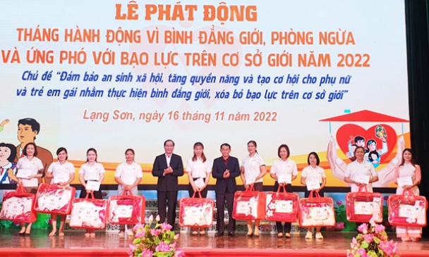 Phát động Tháng hành động Vì bình đẳng giới, phòng ngừa và ứng phó với bạo lực trên cơ sở giới