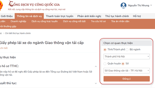 Chưa có dữ liệu giấy khám sức khỏe, đổi bằng lái xe trực tuyến gặp khó