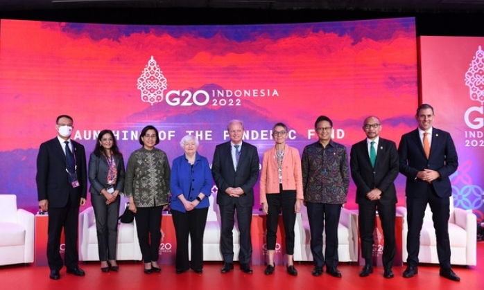 G20 ra mắt Quỹ ứng phó đại dịch toàn cầu