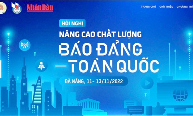 Ngày 12/11, Hội nghị "Nâng cao chất lượng báo Đảng toàn quốc" sẽ diễn ra tại Đà Nẵng