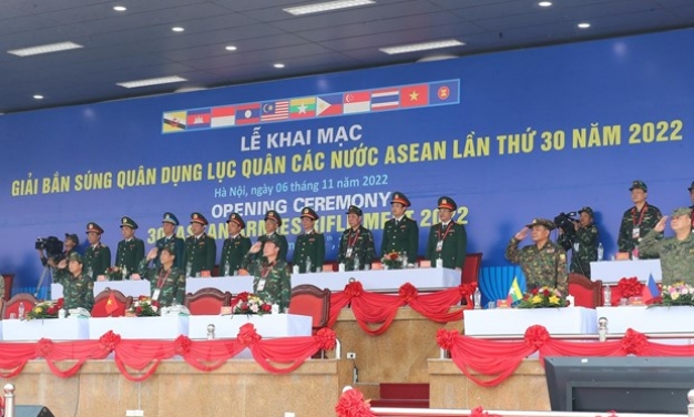 Việt Nam đăng cai Giải bắn súng quân dụng Lục quân các nước ASEAN