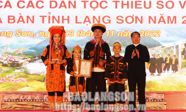 Bế mạc Liên hoan trình diễn trang phục truyền thống và hát dân ca các dân tộc thiểu số tỉnh