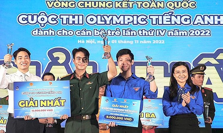 Chung kết Cuộc thi Olympic tiếng Anh cán bộ trẻ năm 2022