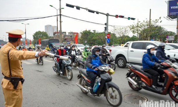 Bảo đảm an toàn giao thông dịp cuối năm