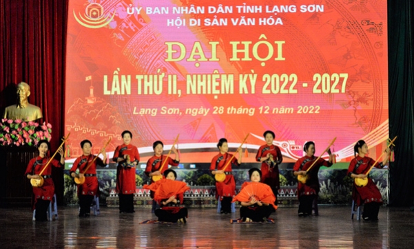 Đại hội Hội Di sản Văn hóa tỉnh Lạng Sơn khóa II nhiệm kỳ 2022-2027