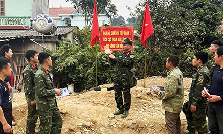 Bộ CHQS tỉnh đa dạng hình thức tuyên truyền, phố biến pháp luật