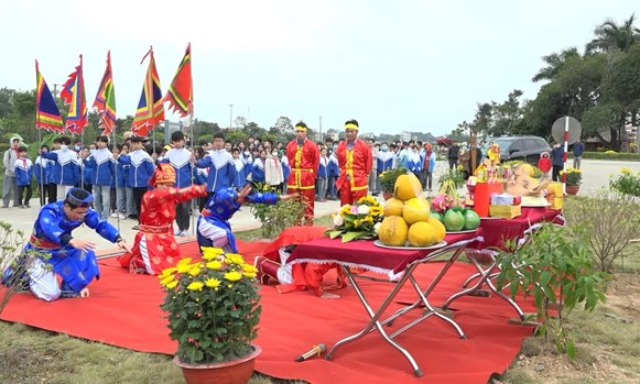 Tết cổ truyền 2023: Tái hiện lễ thượng nêu ngày Tết tại Thành nhà Hồ