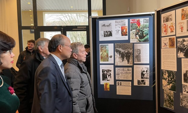 Thành phố Verrières-le-Buisson kỷ niệm 50 năm ngày ký Hiệp định Paris