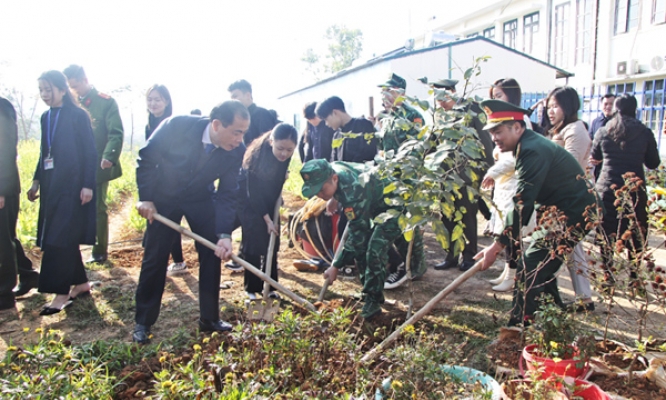 Sở Giáo dục và Đào tạo phát động Tết trồng cây Xuân Quý Mão 2023