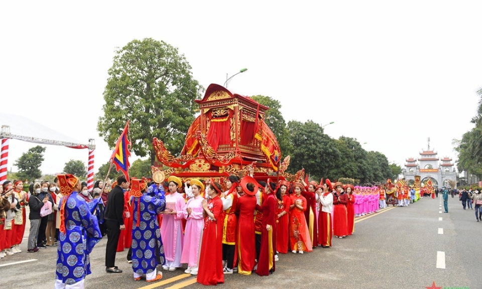 Quyền Chủ tịch nước Võ Thị Ánh Xuân: Hai Bà Trưng là biểu tượng của ý chí hiên ngang và khí phách quật