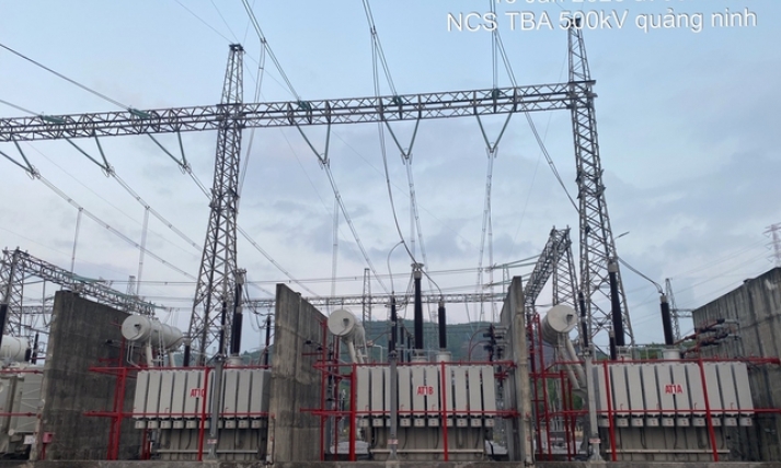 Hoàn thành nâng công suất trạm biến áp 500kV Quảng Ninh