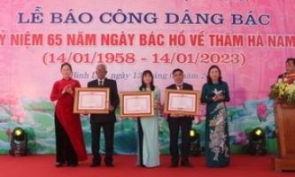 Hà Nam kỷ niệm 65 năm Ngày Bác Hồ về thăm