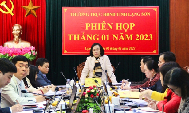 Thường trực HĐND tỉnh họp phiên tháng 1/2023