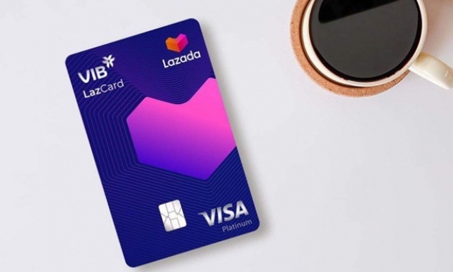 VIB ra mắt thẻ đồng thương hiệu LazCard hoàn 50% trên Lazada