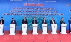 Đồng loạt khởi công 12 dự án cao tốc Bắc-Nam giai đoạn 2021-2025