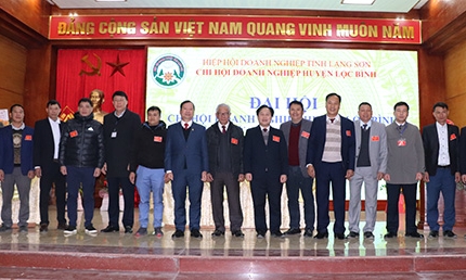 Đại hội Chi hội Doanh nghiệp huyện Lộc Bình lần thứ nhất nhiệm kỳ 2022-2027