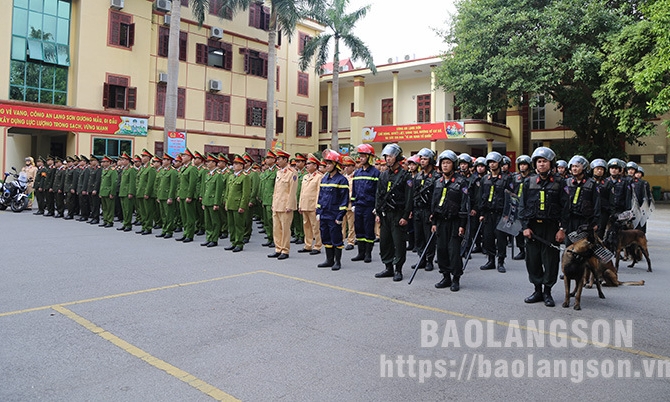 Công an Lạng Sơn quyết liệt giữ vững an ninh trật tự dịp Tết Nguyên đán và lễ hội xuân