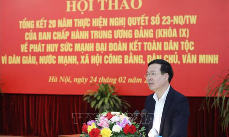 thư Võ Văn Thưởng: Lợi ích chính đáng của nhân dân là điểm xuất phát, là mục tiêu của mọi chủ trương, đường