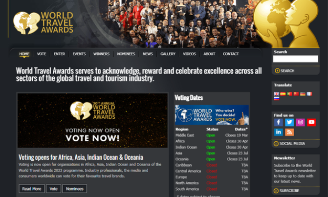 Hãy bình chọn cho Du lịch Việt Nam tại World Travel Awards 2023!