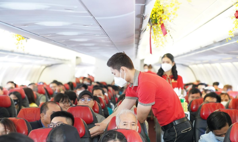 Vietjet mở bán hàng trăm nghìn vé bay chỉ từ 1.402 đồng dịp Valentine