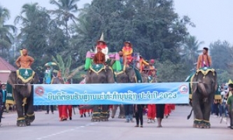 Lễ hội voi Lào năm 2023 thu hút hàng chục nghìn du khách