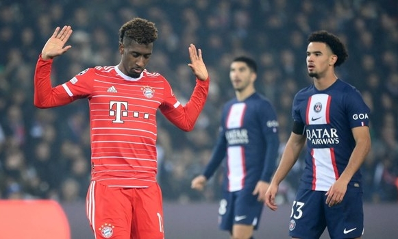 Kingsley Coman ghi bàn giúp Bayern đánh bại Paris Saint-Germain