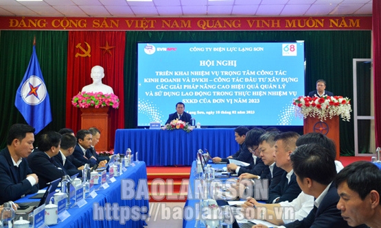 Công ty Điện lực Lạng Sơn triển khai nhiệm vụ trọng tâm công tác năm 2023