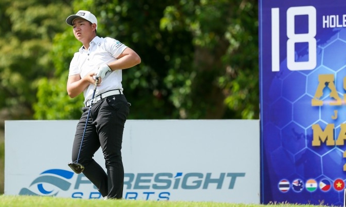 Các golfer Việt Nam giành 3 cúp tại Asian Junior Masters 2023