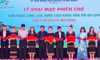 Khai mạc Phiên chợ sâm Ngọc Linh, các dược liệu khác gắn với du lịch