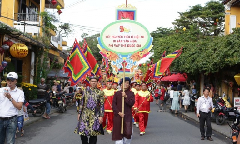 Lễ hội Tết Nguyên tiêu ở Hội An là Di sản văn hóa phi vật thể quốc gia