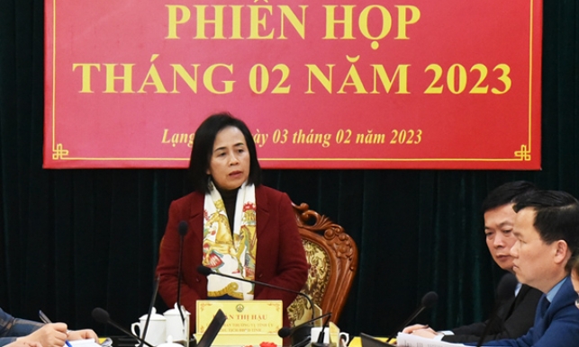 Thường trực HĐND tỉnh họp phiên tháng 2: Tập trung thảo luận chương trình kiểm tra, giám sát năm 2023