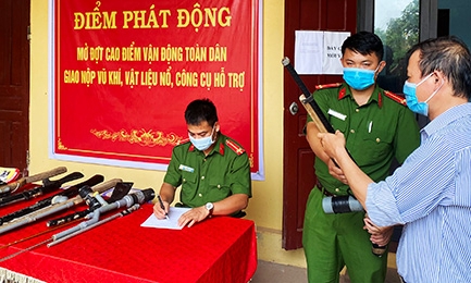 Chi bộ công an xã, thị trấn phát huy vai trò tại cơ sở